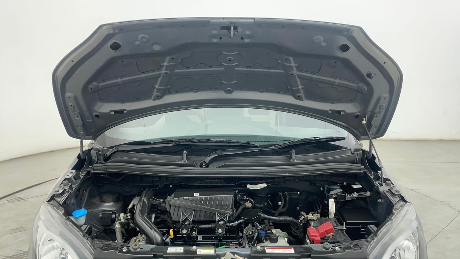 Used 2024 Maruti Suzuki Wagon R VXI 1.0 AGS Petrol Automatic engine ENGINE & BONNET OPEN FRONT VIEW