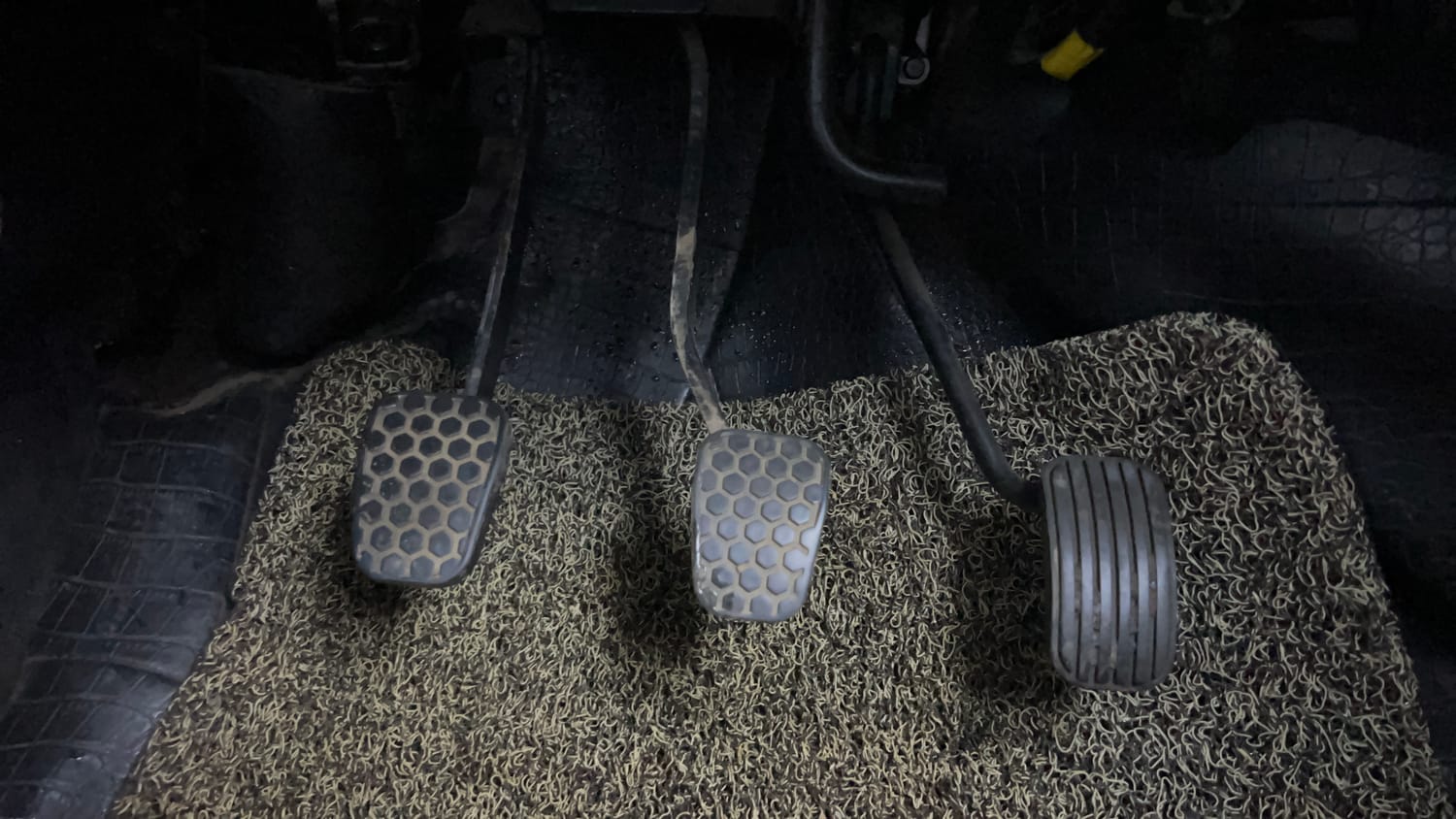 Used 2022 Tata Tiago XE Petrol Manual interior PEDALS VIEW