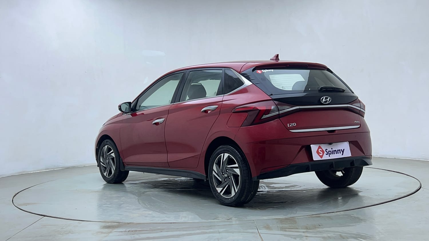 Used 2021 Hyundai New i20 Asta (O) 1.0 Turbo DCT Petrol Automatic exterior LEFT REAR CORNER VIEW