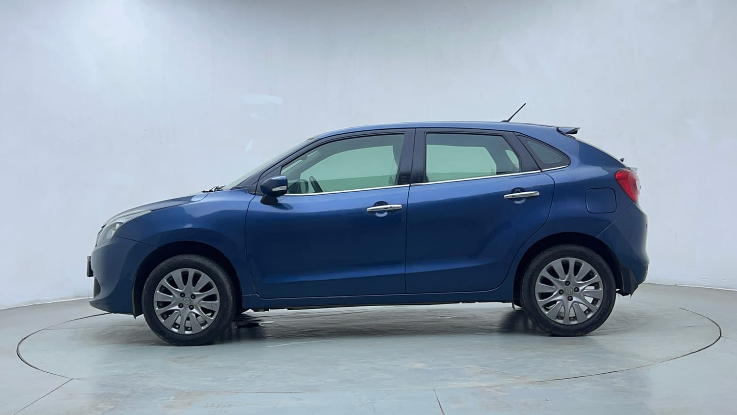 Used 2018 Maruti Suzuki Baleno Alpha Petrol+CNG (Outside Fitted) Cng Manual exterior LEFT SIDE VIEW