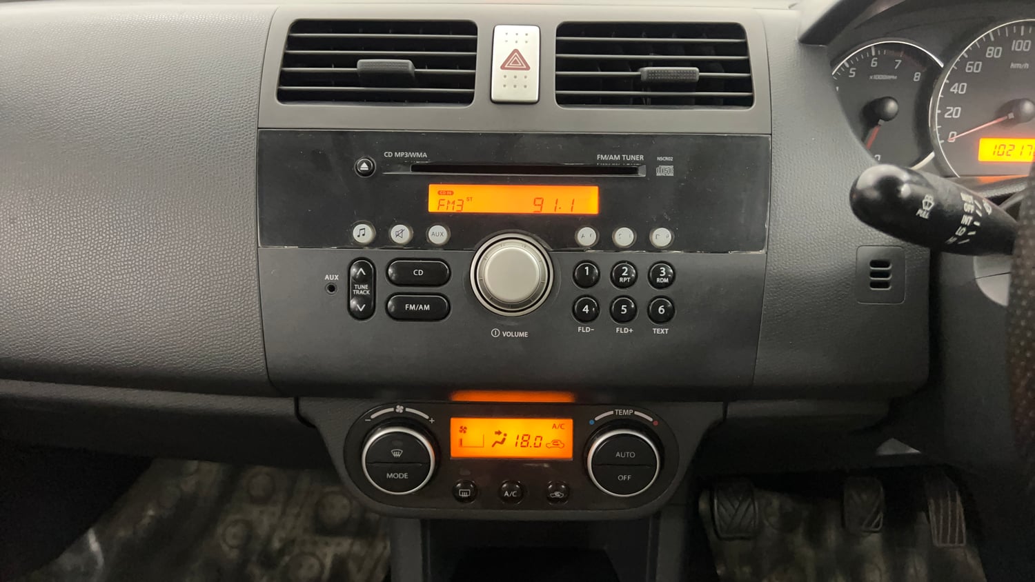 Used 2012 Maruti Suzuki Swift Dzire ZXi 1.2 BS-IV Petrol Manual interior MUSIC SYSTEM & AC CONTROL VIEW