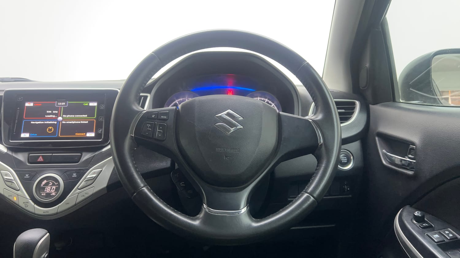Used 2018 Maruti Suzuki Baleno Alpha 1.2 AT Petrol Automatic interior STEERING VIEW