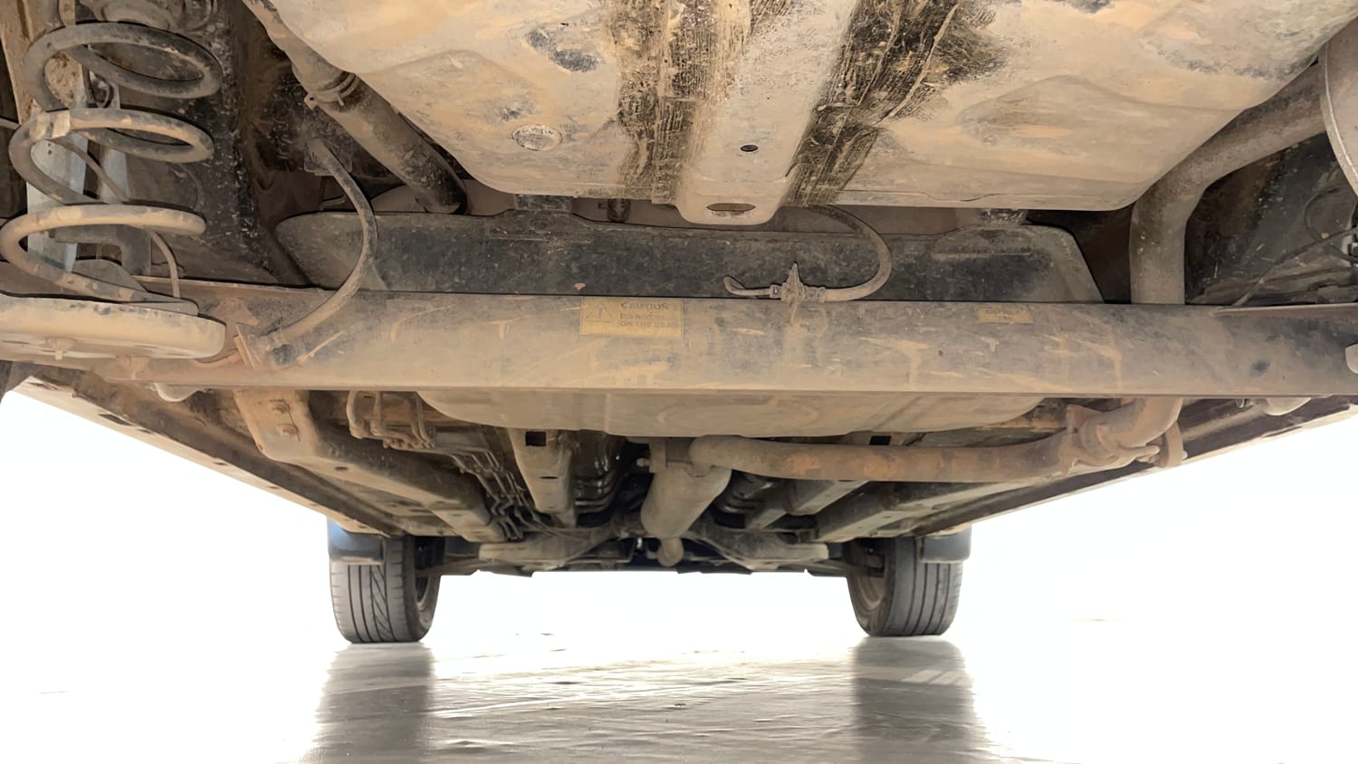 Used 2019 Tata Nexon XZ Plus Diesel Diesel Manual extra REAR UNDERBODY VIEW (TAKEN FROM REAR)