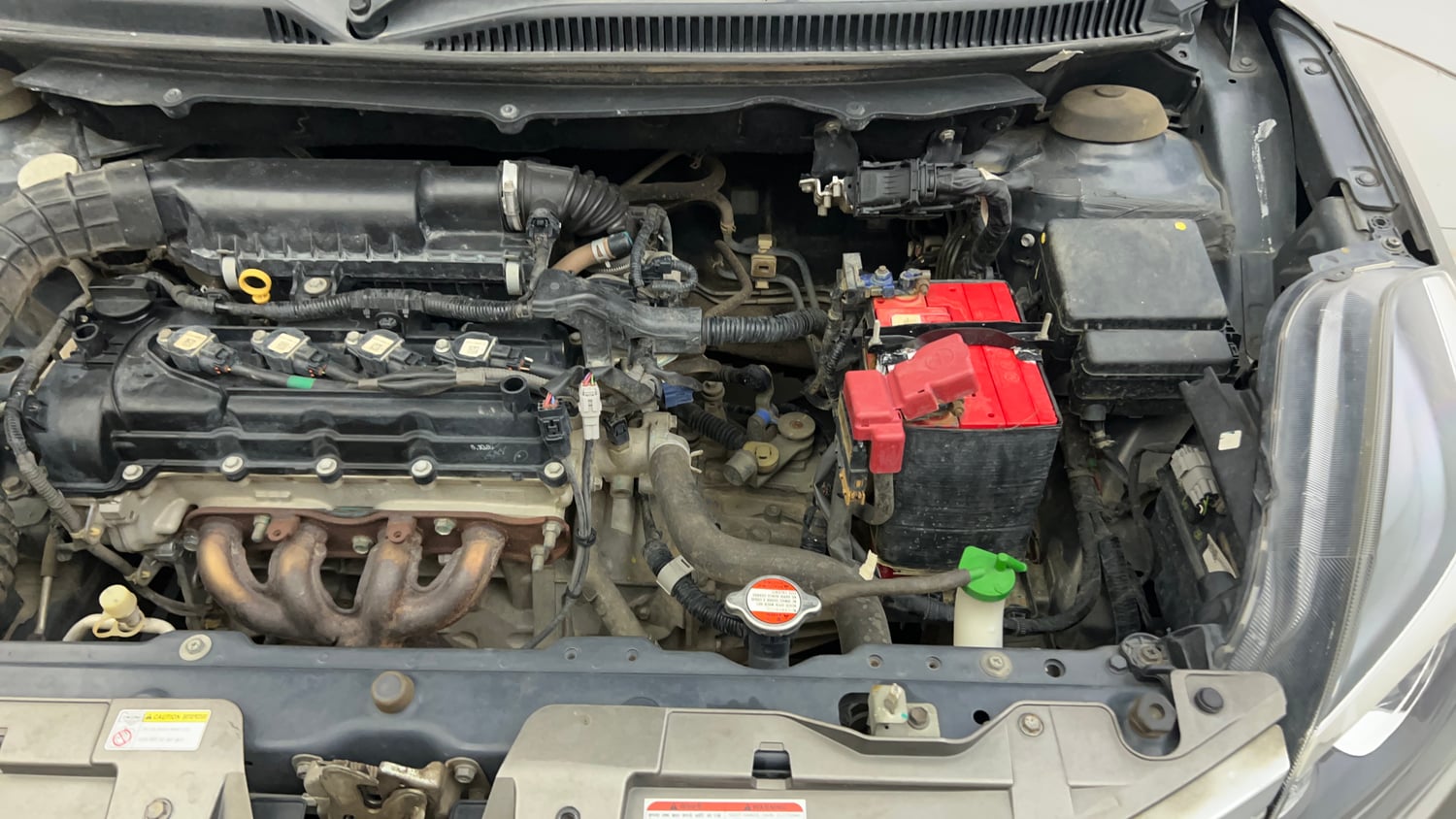 Used 2020 Maruti Suzuki Baleno Zeta Petrol Manual engine ENGINE LEFT SIDE VIEW