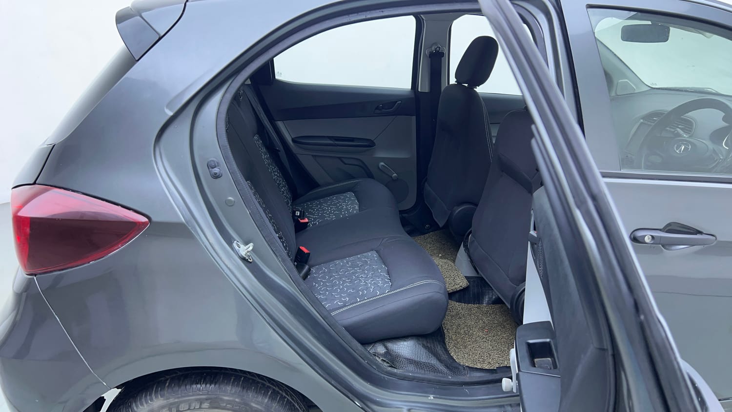 Used 2022 Tata Tiago XE Petrol Manual interior RIGHT SIDE REAR DOOR CABIN VIEW
