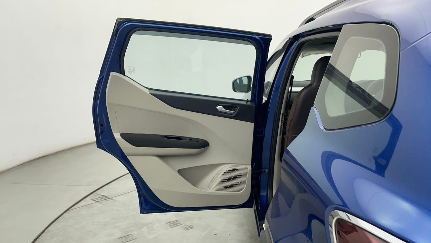 Used 2021 Renault Triber RXZ EASY-R AMT Petrol Automatic interior LEFT REAR DOOR OPEN VIEW
