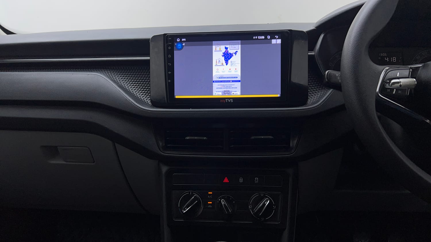 Used 2021 Skoda Kushaq Active 1.0 TSI MT Petrol Manual interior MUSIC SYSTEM & AC CONTROL VIEW