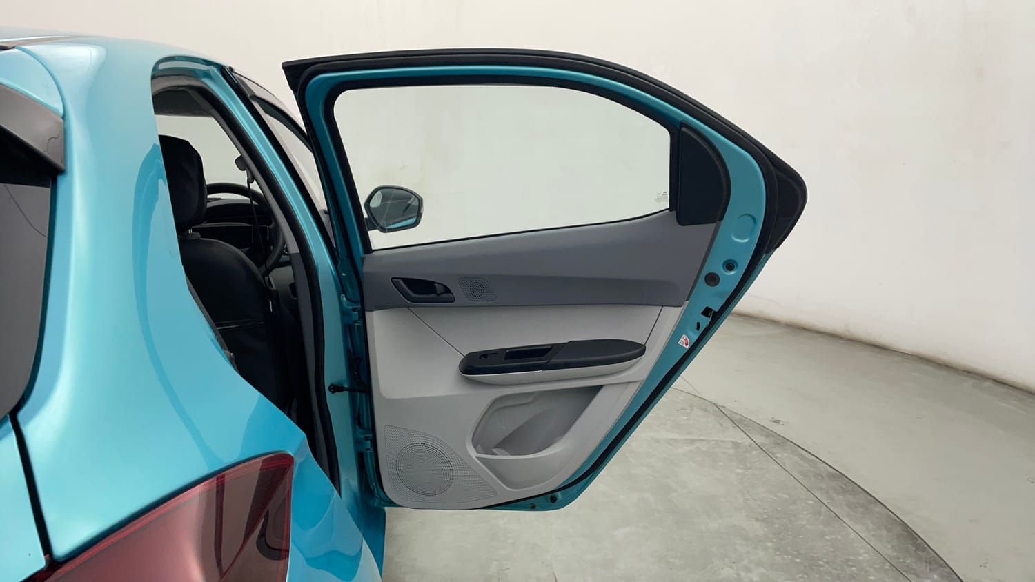 Used 2025 Tata Tiago XT Petrol Manual interior RIGHT REAR DOOR OPEN VIEW