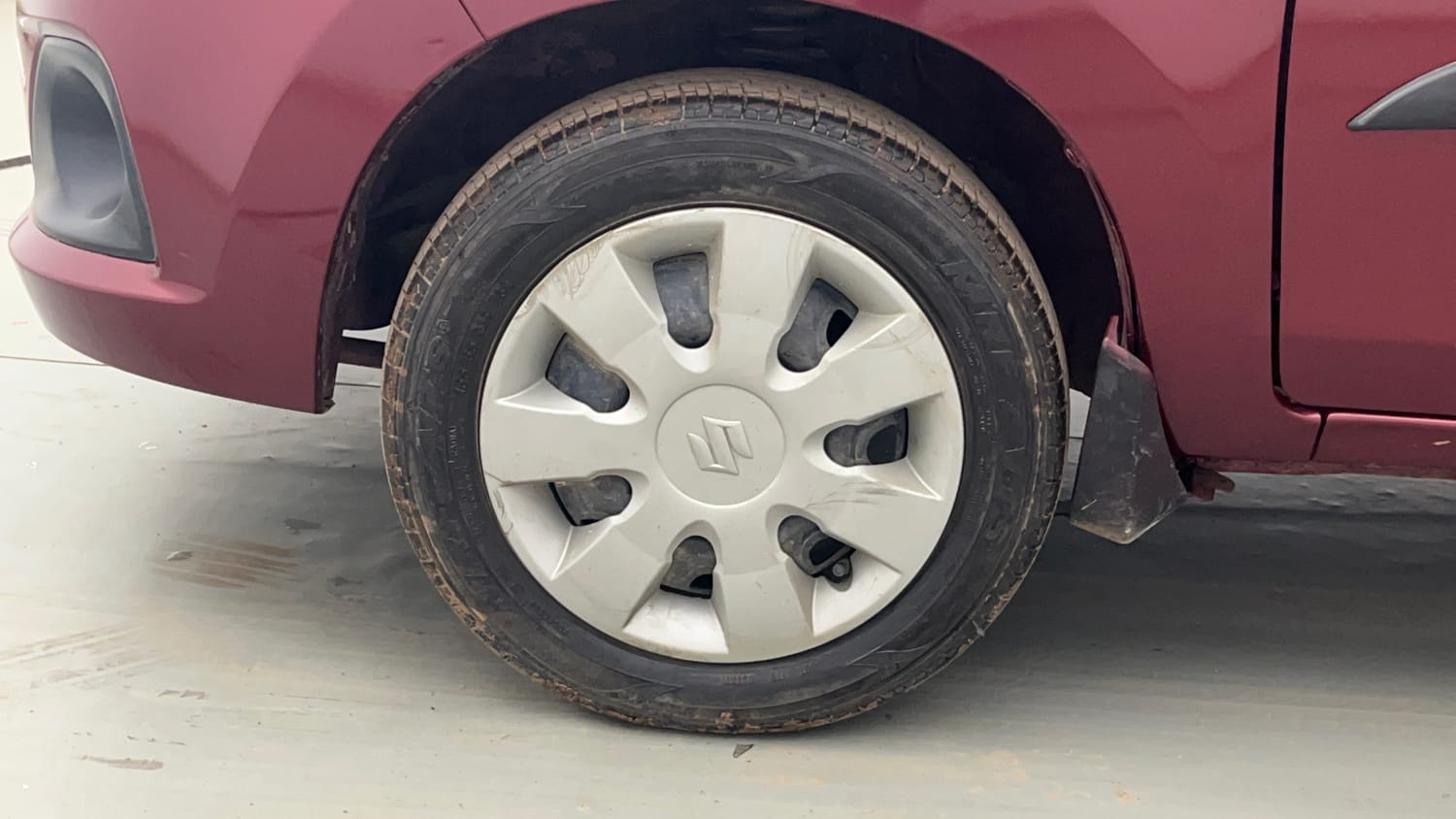 Used 2019 Maruti Suzuki Alto K10 VXi Petrol Manual tyres LEFT FRONT TYRE RIM VIEW