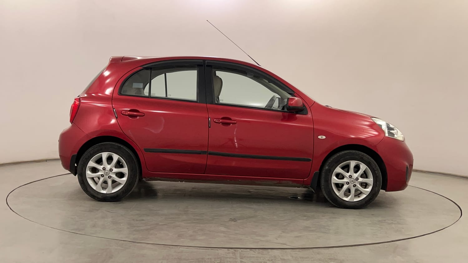 Used 2015 Nissan Micra XV CVT Petrol Automatic exterior RIGHT SIDE VIEW