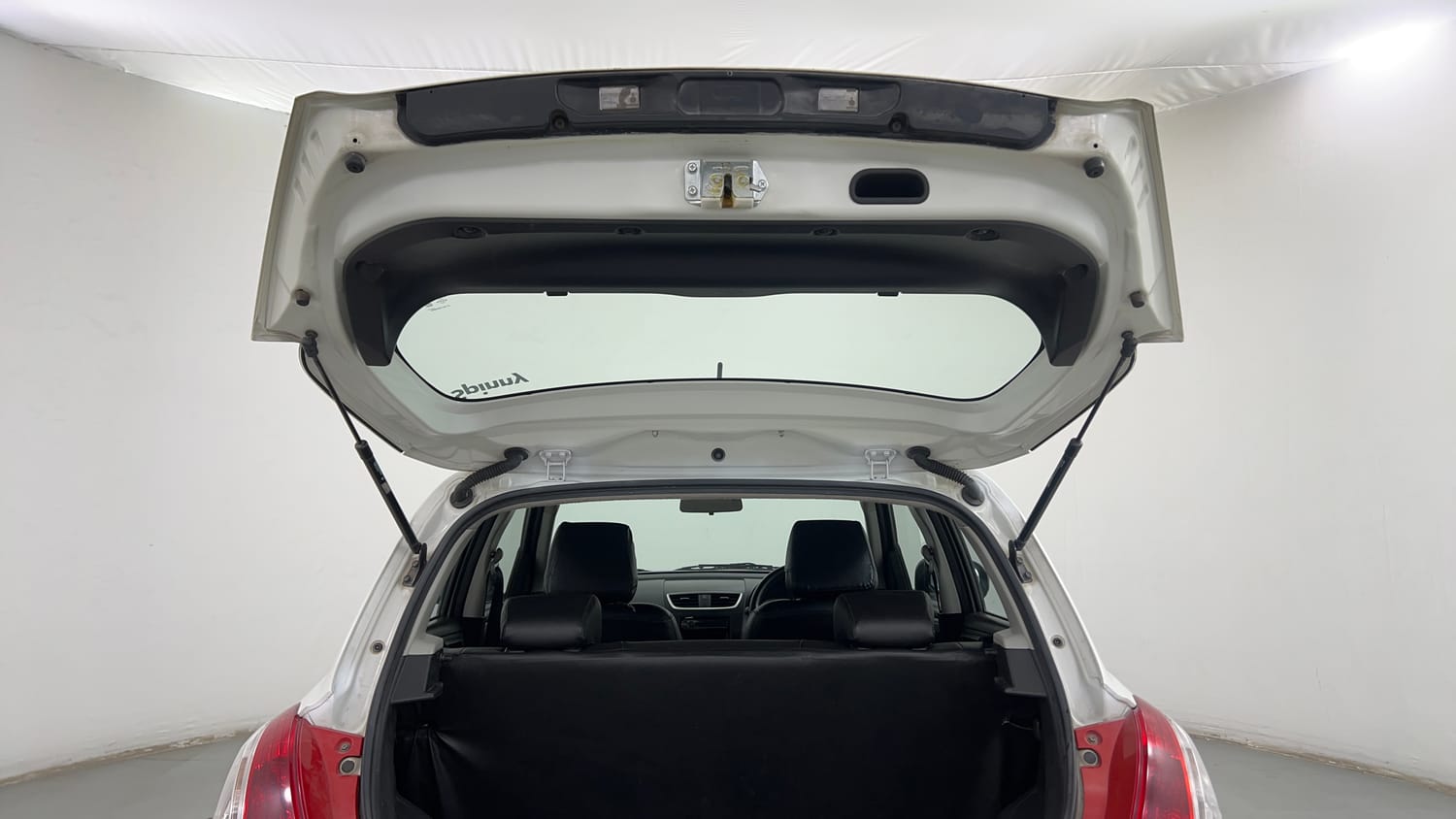 Used 2013 Maruti Suzuki Swift VXi Petrol Manual interior DICKY DOOR OPEN VIEW