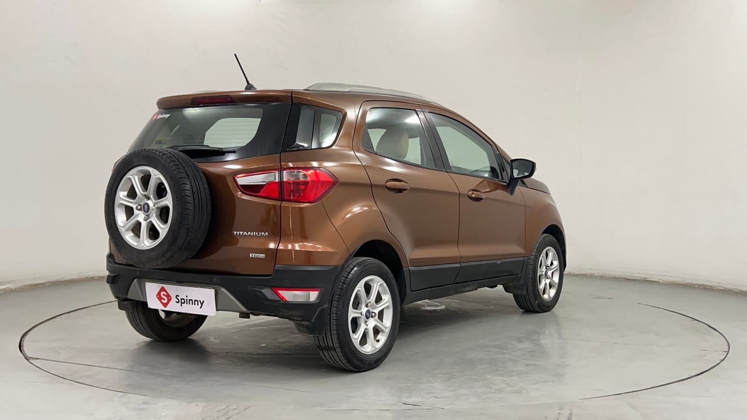 Used 2019 Ford EcoSport Titanium + 1.5L TDCi Diesel Manual exterior RIGHT REAR CORNER VIEW