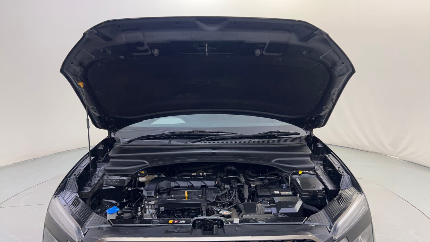 Used 2023 Hyundai Creta SX 1.5 Petrol Petrol Manual engine ENGINE & BONNET OPEN FRONT VIEW
