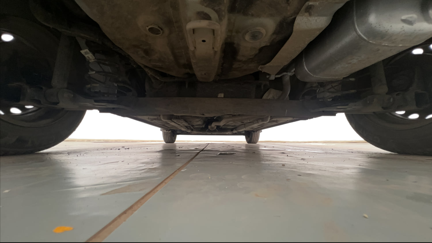 Used 2020 Hyundai Santro Era Executive Petrol Manual extra REAR UNDERBODY VIEW (TAKEN FROM REAR)