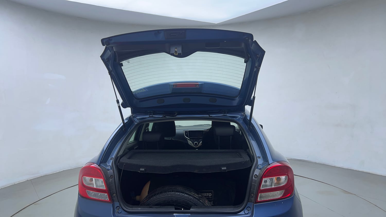 Used 2018 Maruti Suzuki Baleno Alpha Petrol+CNG (Outside Fitted) Cng Manual interior DICKY DOOR OPEN VIEW