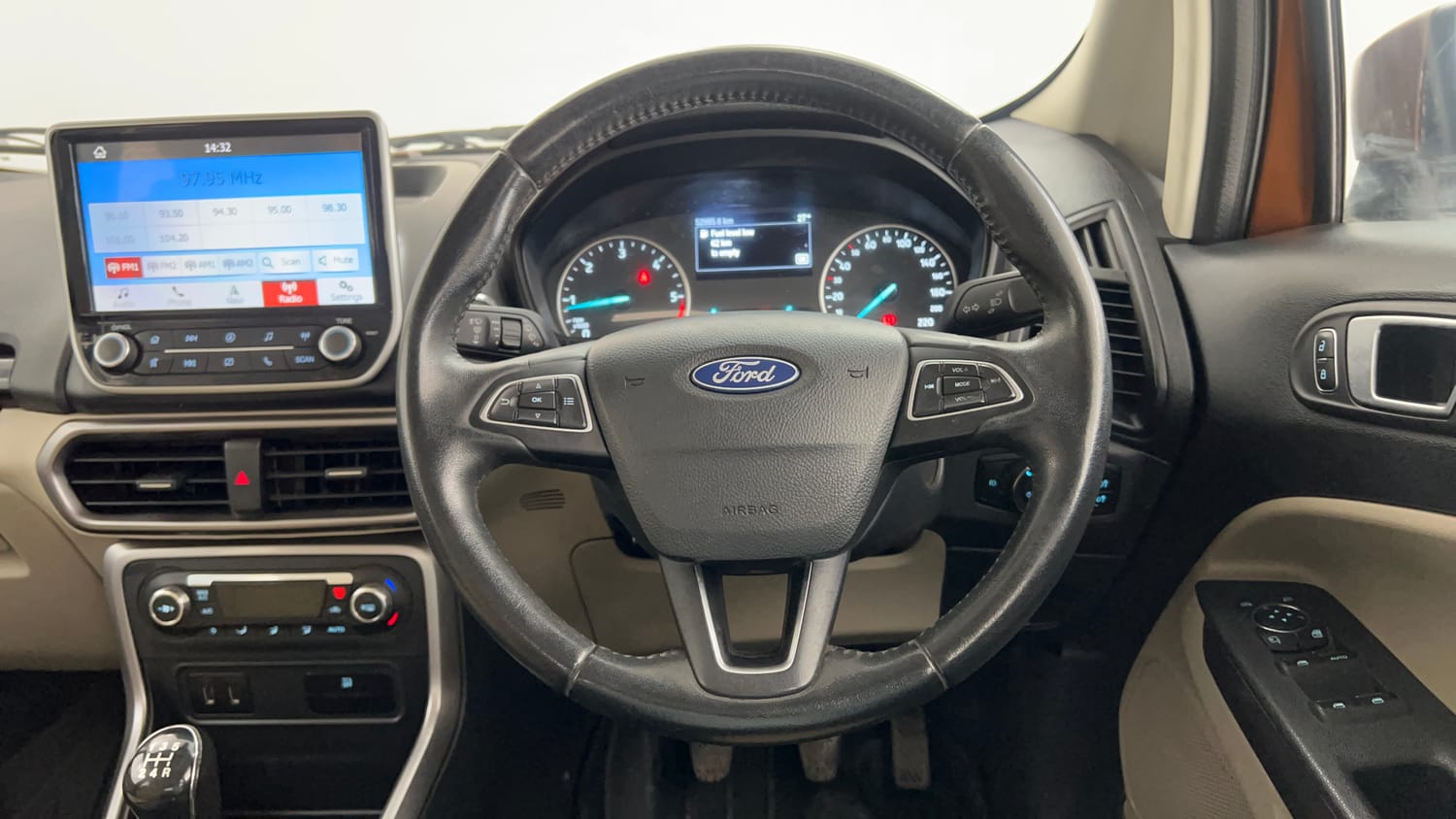 Used 2019 Ford EcoSport Titanium + 1.5L TDCi Diesel Manual interior STEERING VIEW