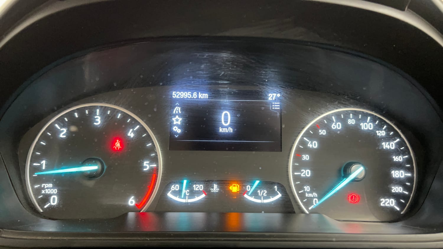 Used 2019 Ford EcoSport Titanium + 1.5L TDCi Diesel Manual interior CLUSTERMETER VIEW