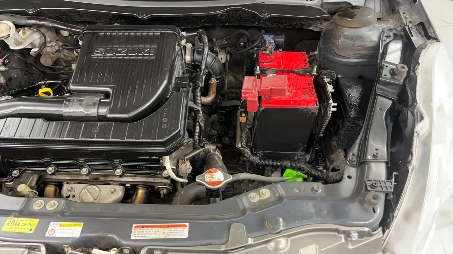 Used 2015 Maruti Suzuki Swift Dzire VXI Petrol Manual engine ENGINE LEFT SIDE VIEW