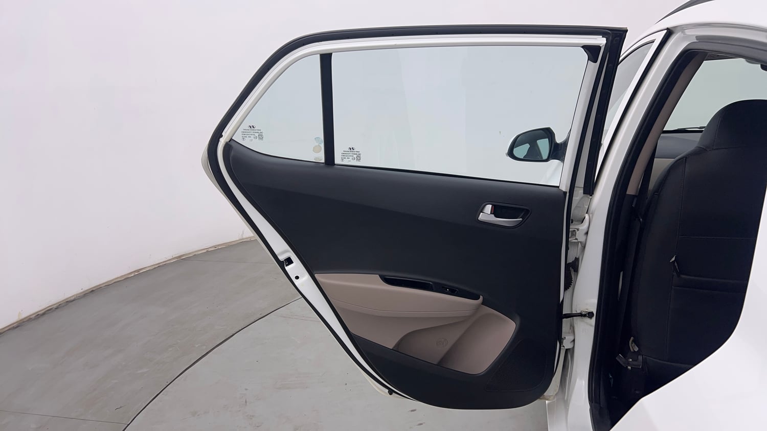 Used 2020 Hyundai Grand i10 Sportz 1.2 Kappa VTVT Petrol Manual interior LEFT REAR DOOR OPEN VIEW