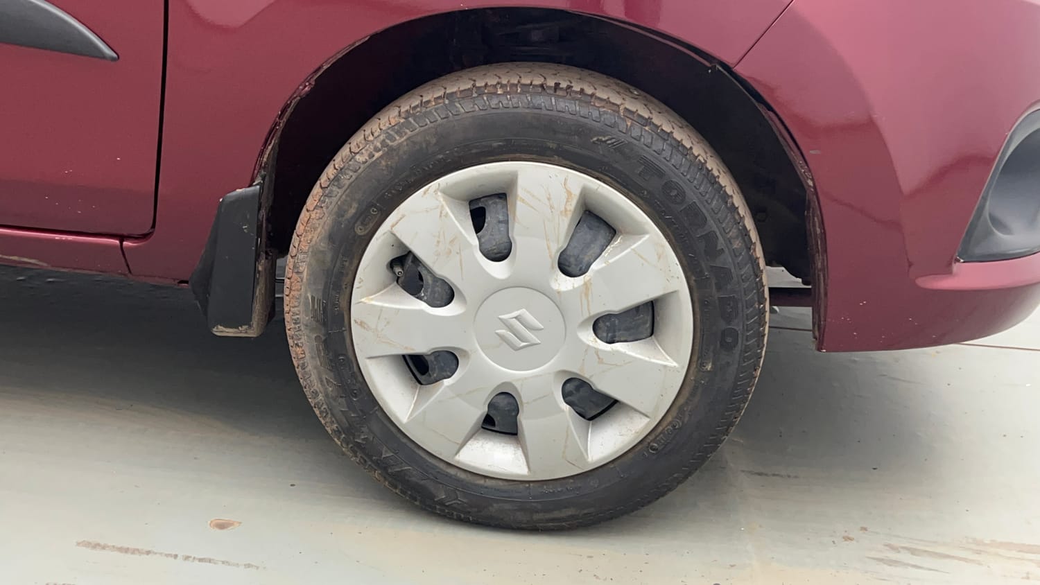 Used 2019 Maruti Suzuki Alto K10 VXi Petrol Manual tyres RIGHT FRONT TYRE RIM VIEW