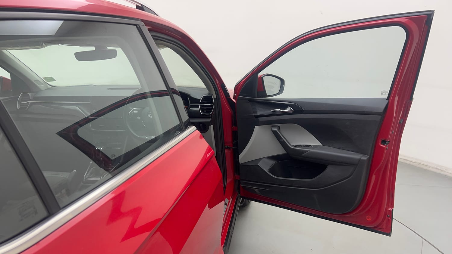 Used 2022 Skoda Kushaq Style 1.0L TSI AT Petrol Automatic interior RIGHT FRONT DOOR OPEN VIEW