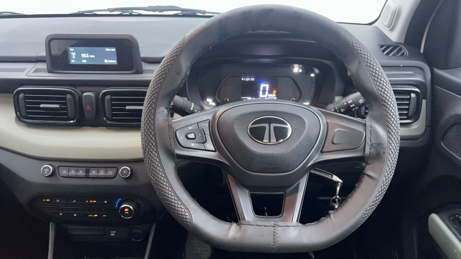 Used 2024 Tata Punch Adventure MT Petrol Manual interior STEERING VIEW