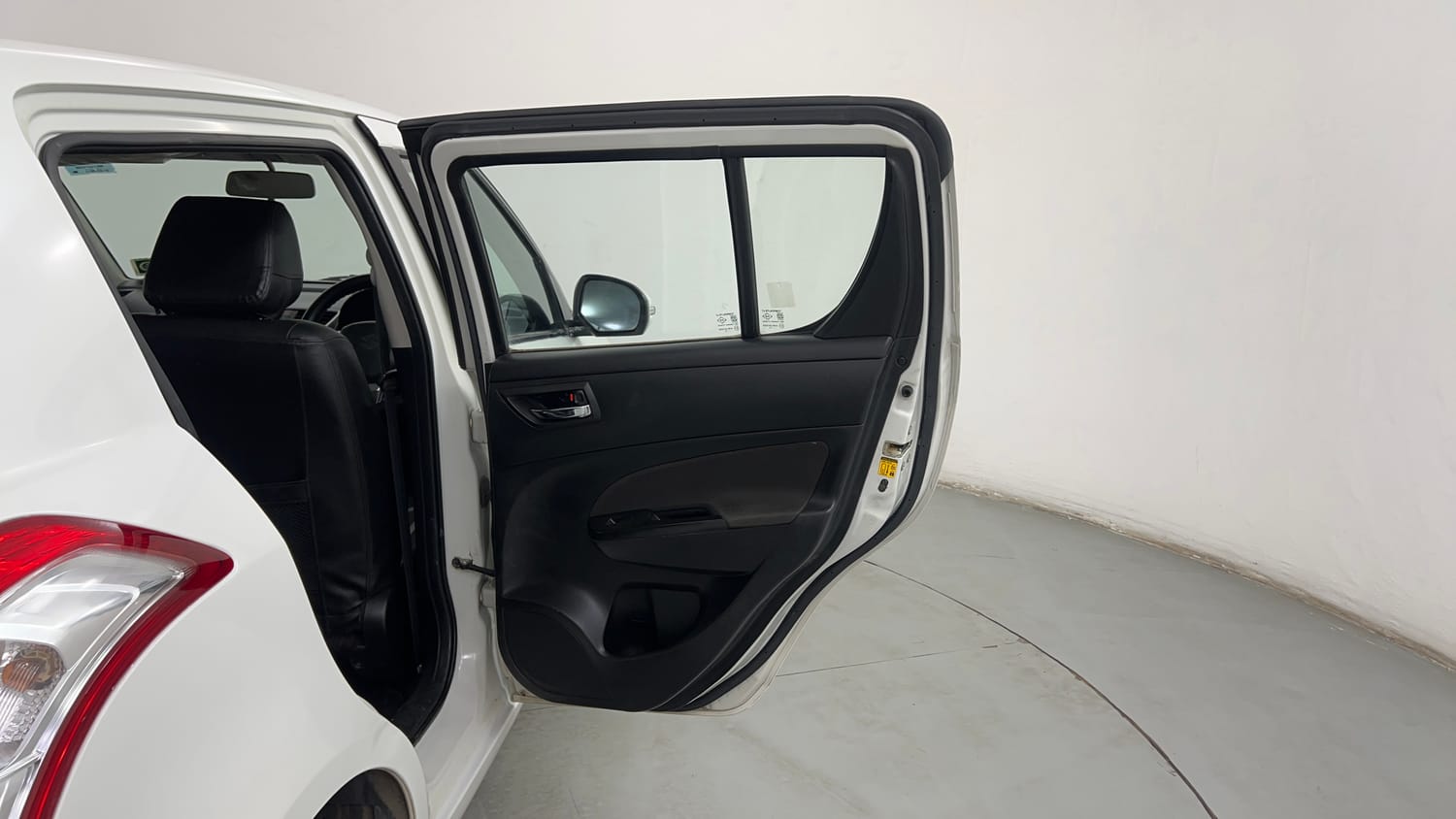 Used 2013 Maruti Suzuki Swift VXi Petrol Manual interior RIGHT REAR DOOR OPEN VIEW