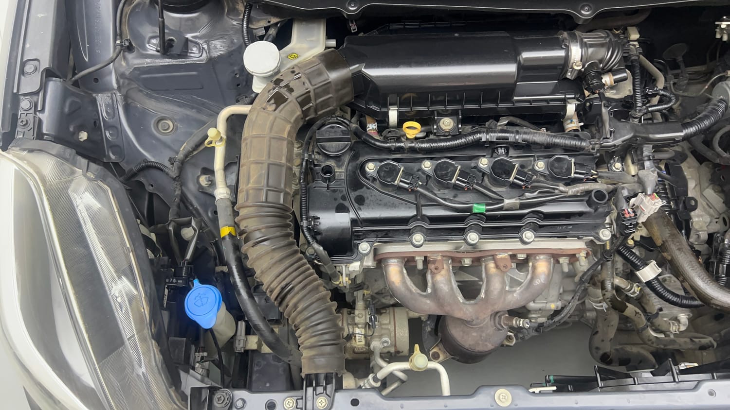Used 2018 Maruti Suzuki Baleno Alpha 1.2 AT Petrol Automatic engine ENGINE RIGHT SIDE VIEW