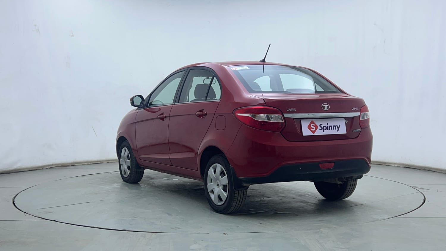Used 2015 Tata Zest XMS Petrol Petrol Manual exterior LEFT REAR CORNER VIEW