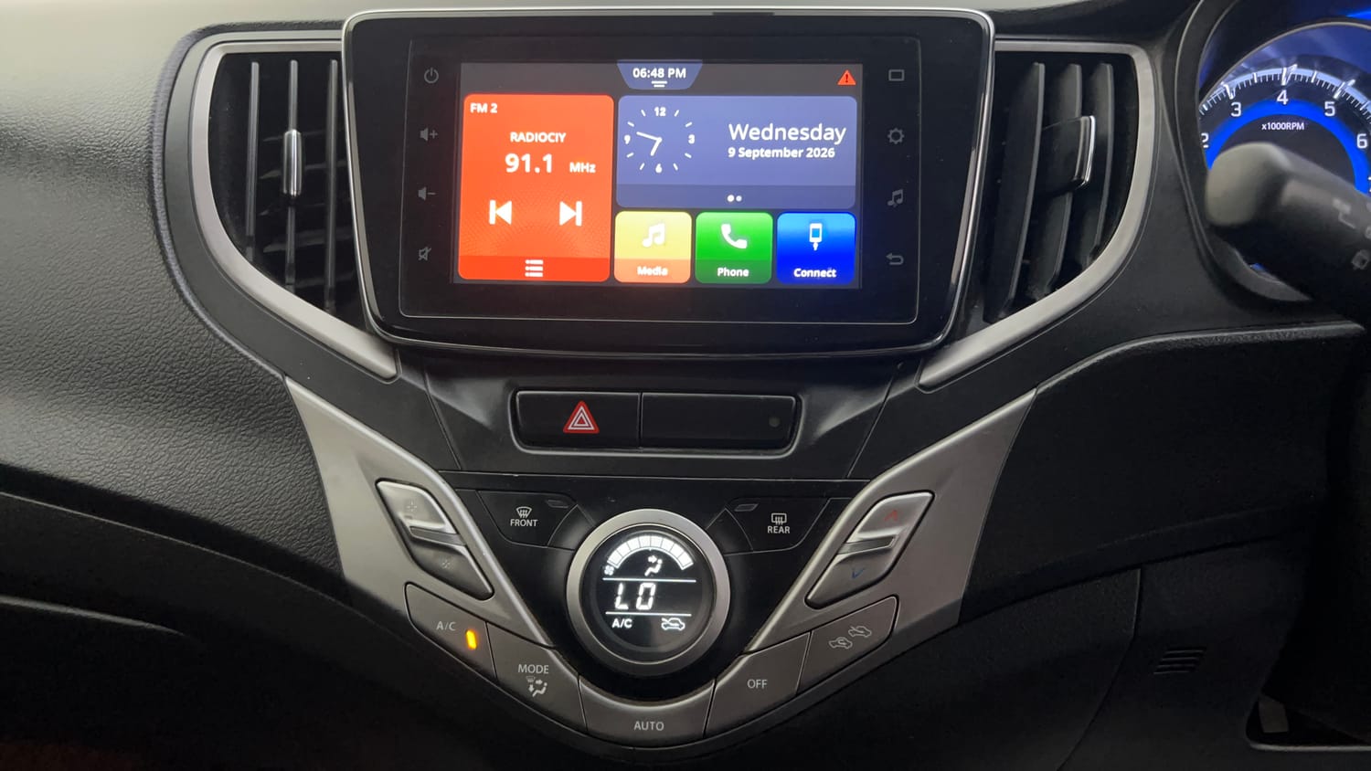Used 2020 Maruti Suzuki Baleno Zeta Petrol Manual top_features Integrated (in-dash) music system