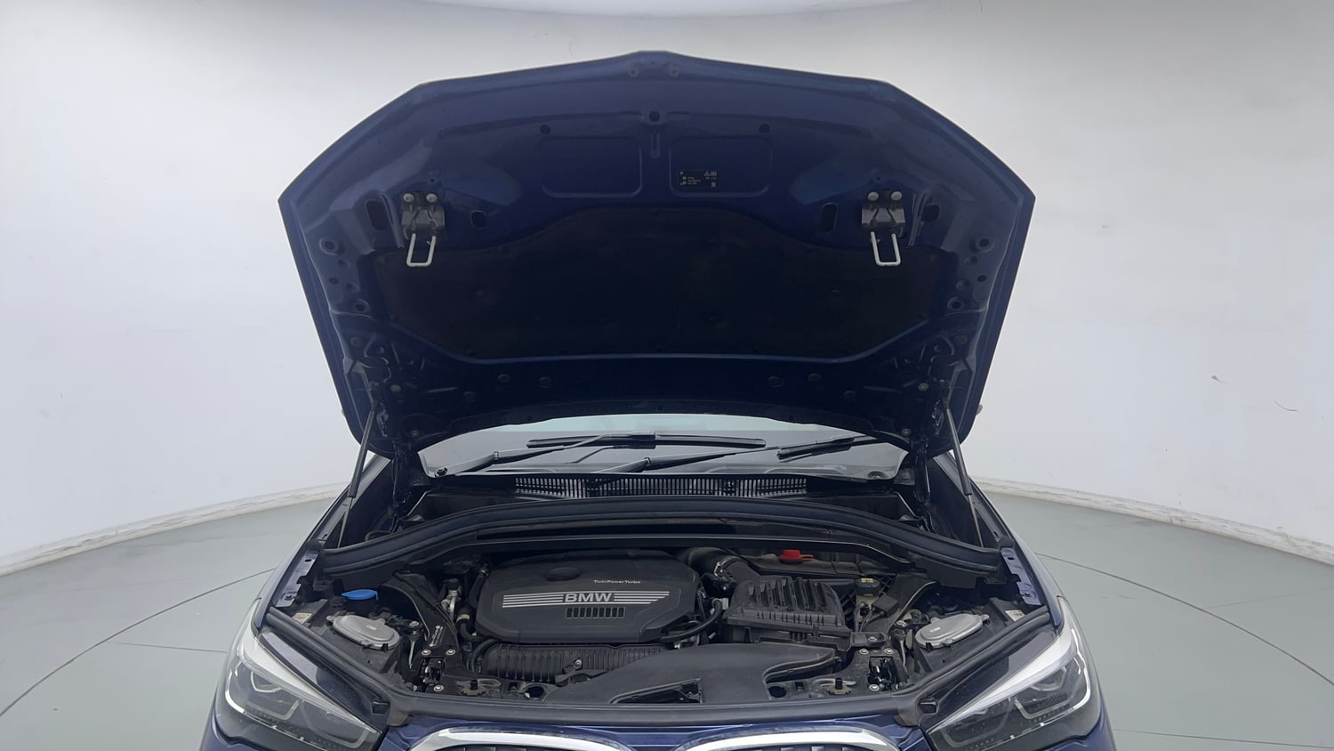 Used 2021 BMW X1 sDrive20i SportX Petrol Automatic engine ENGINE & BONNET OPEN FRONT VIEW