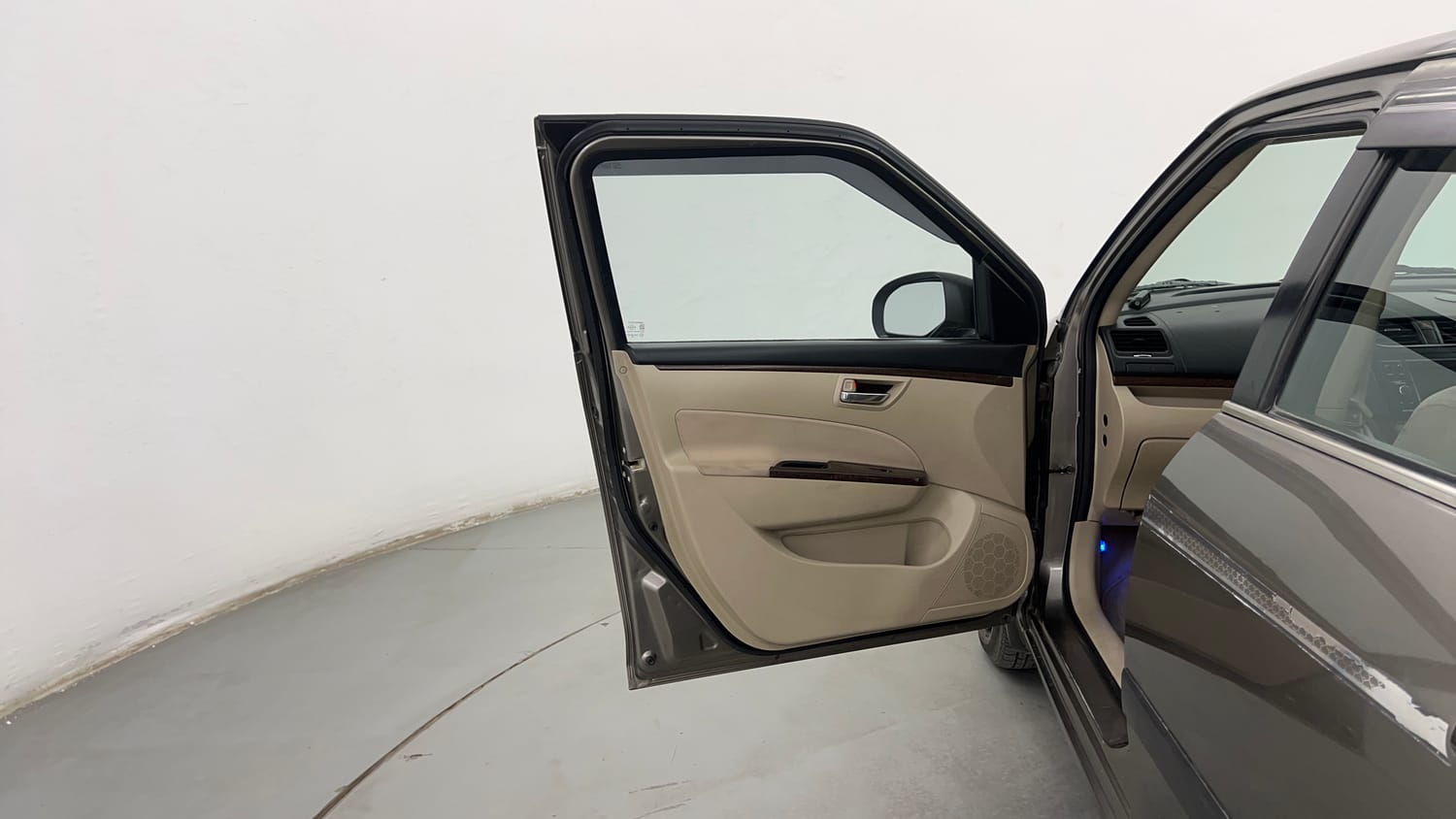 Used 2015 Maruti Suzuki Swift Dzire VXI Petrol Manual interior LEFT FRONT DOOR OPEN VIEW