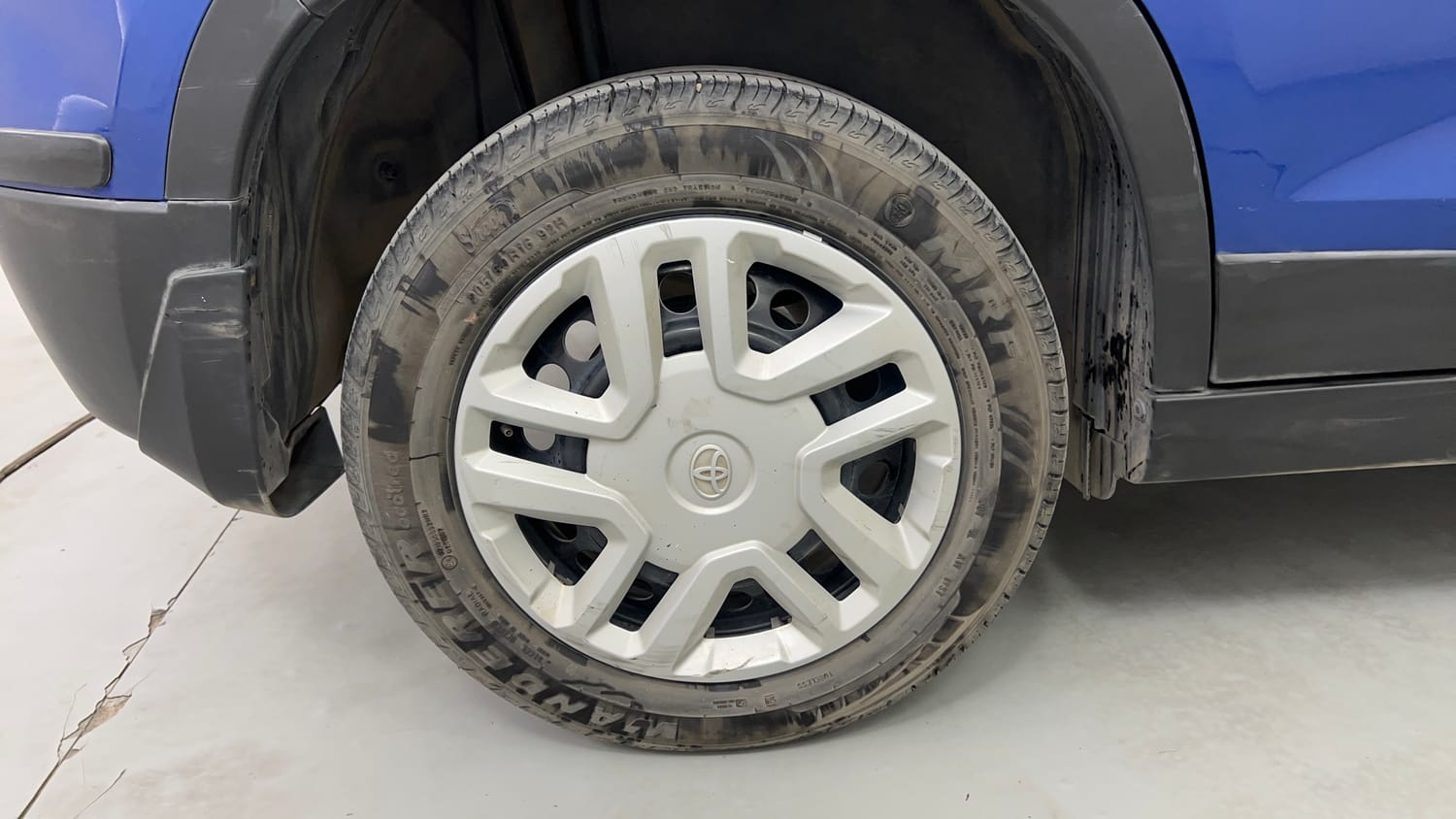 Used 2021 Toyota Urban Cruiser Mid Grade AT Petrol Automatic tyres RIGHT REAR TYRE RIM VIEW