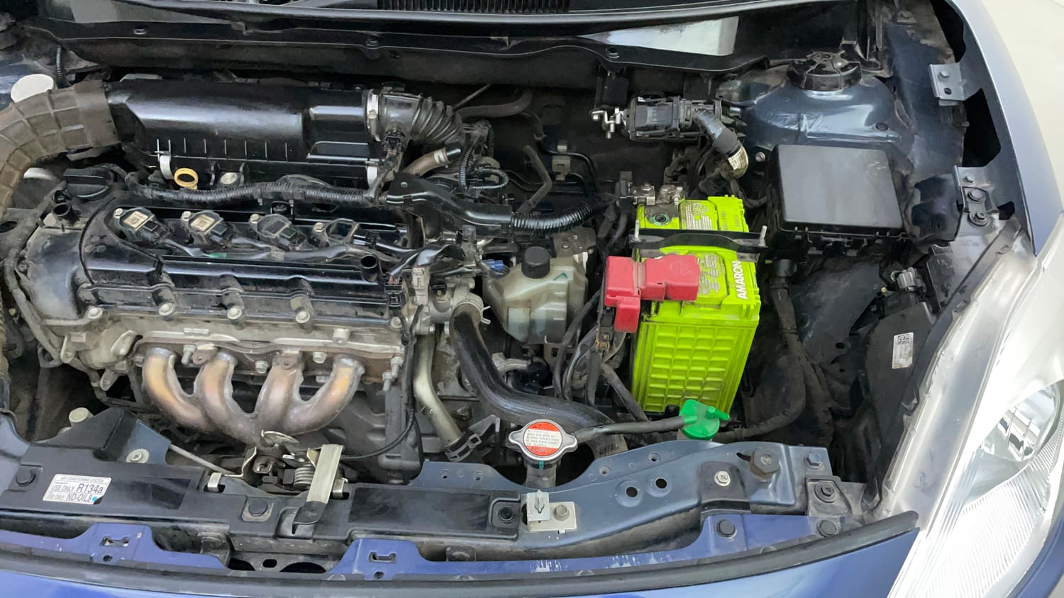 Used 2018 Maruti Suzuki Dzire VXi AMT Petrol Automatic engine ENGINE LEFT SIDE VIEW