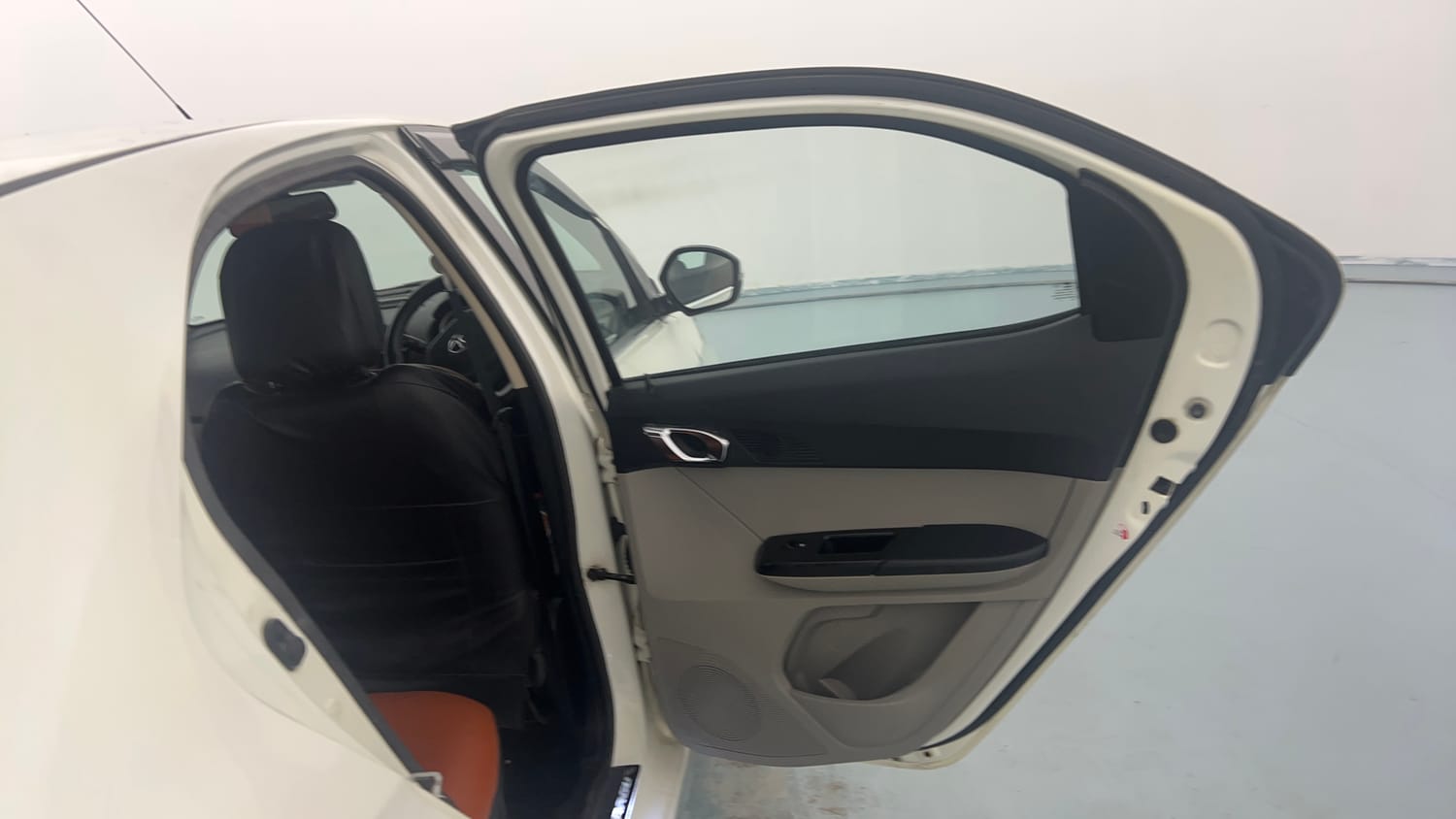 Used 2017 Tata Tiago Revotorq XZ Diesel Manual interior RIGHT REAR DOOR OPEN VIEW