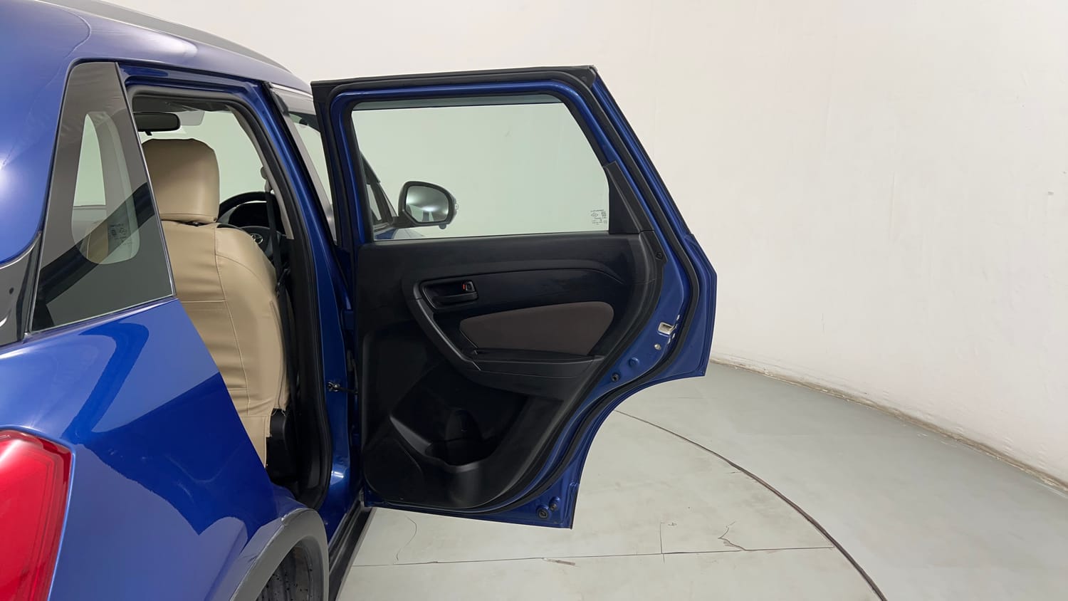 Used 2021 Toyota Urban Cruiser Mid Grade AT Petrol Automatic interior RIGHT REAR DOOR OPEN VIEW