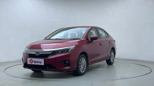 Used 2021 Honda City V Petrol Petrol Manual exterior LEFT FRONT CORNER VIEW