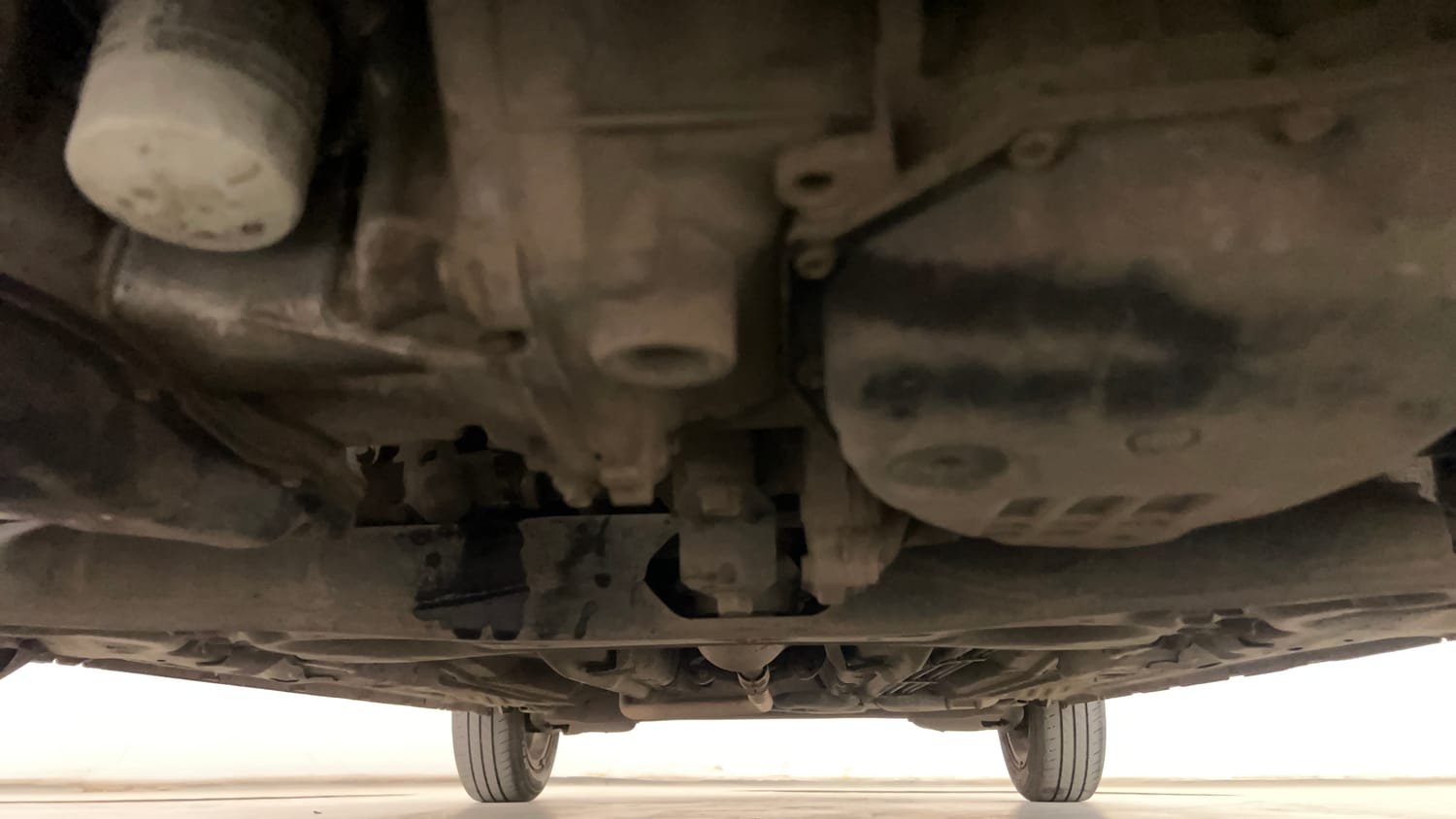 Used 2015 Nissan Micra XV CVT Petrol Automatic extra FRONT LEFT UNDERBODY VIEW