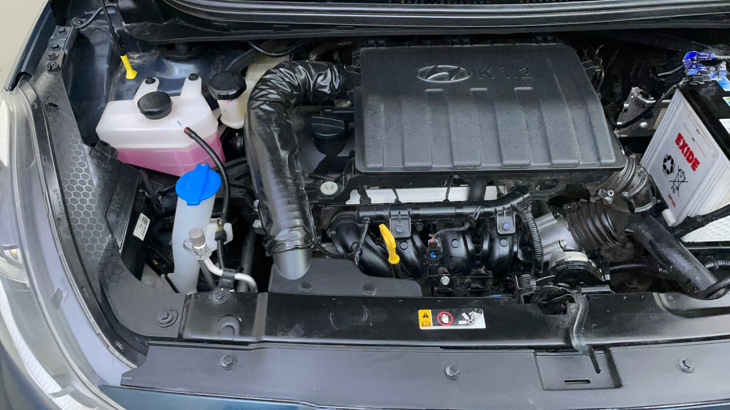 Used 2023 Hyundai Grand i10 Nios Sportz 1.2 Kappa VTVT Petrol Manual engine ENGINE RIGHT SIDE VIEW