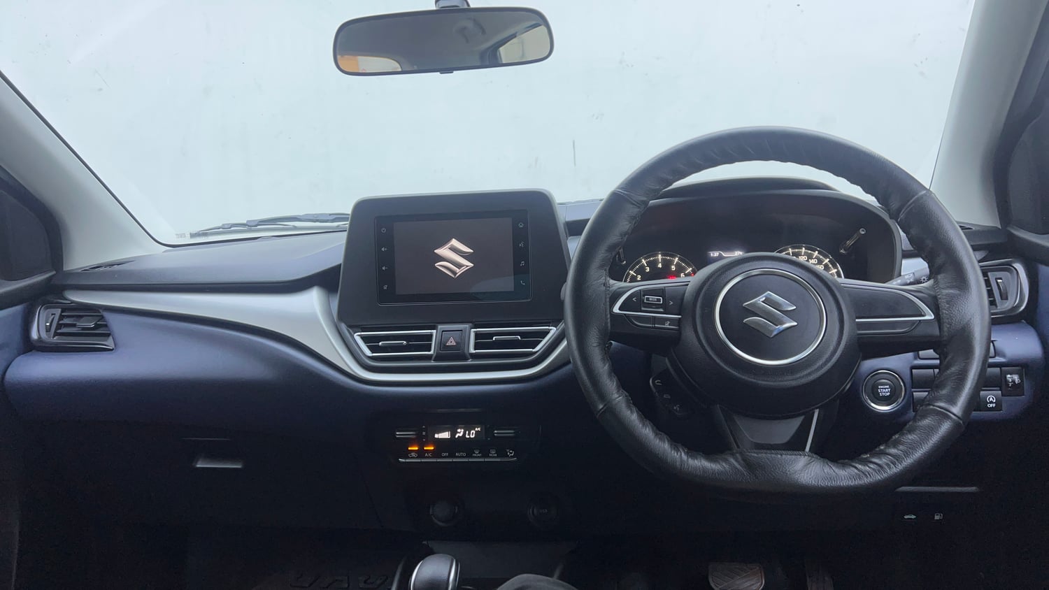 Used 2024 Maruti Suzuki Baleno Zeta AGS Petrol Automatic interior DASHBOARD VIEW
