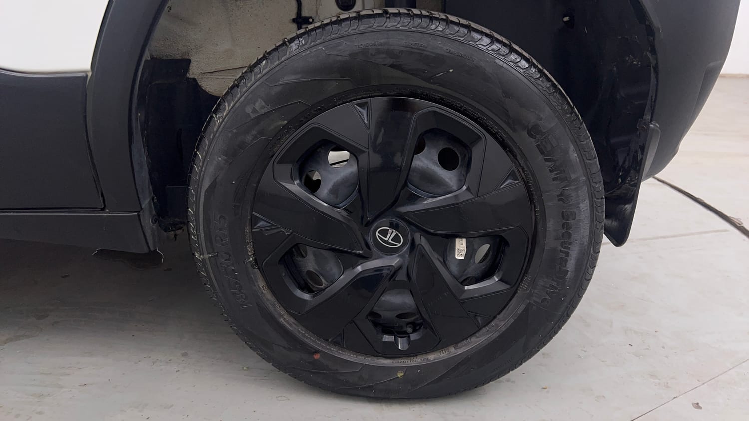 Used 2024 Tata Punch Adventure MT Petrol Manual tyres LEFT REAR TYRE RIM VIEW