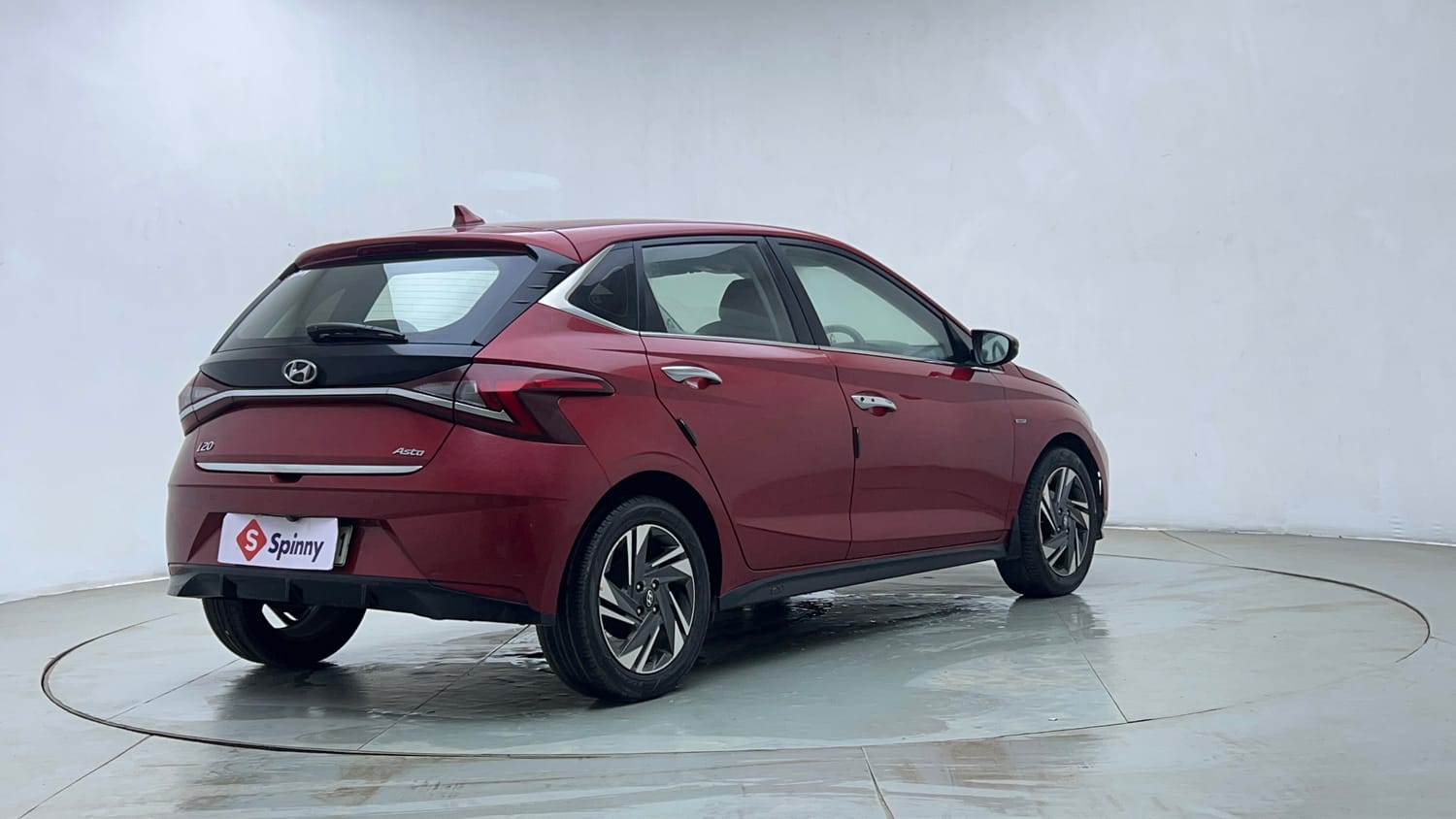 Used 2021 Hyundai New i20 Asta (O) 1.0 Turbo DCT Petrol Automatic exterior RIGHT REAR CORNER VIEW