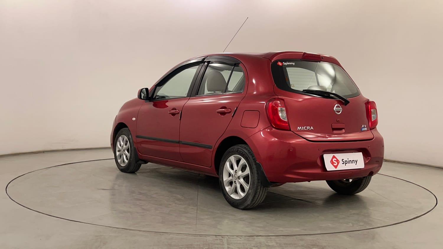 Used 2015 Nissan Micra XV CVT Petrol Automatic exterior LEFT REAR CORNER VIEW