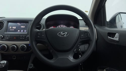 Used 2018 Hyundai Grand i10 Sportz 1.2 Kappa VTVT Petrol Manual interior STEERING VIEW