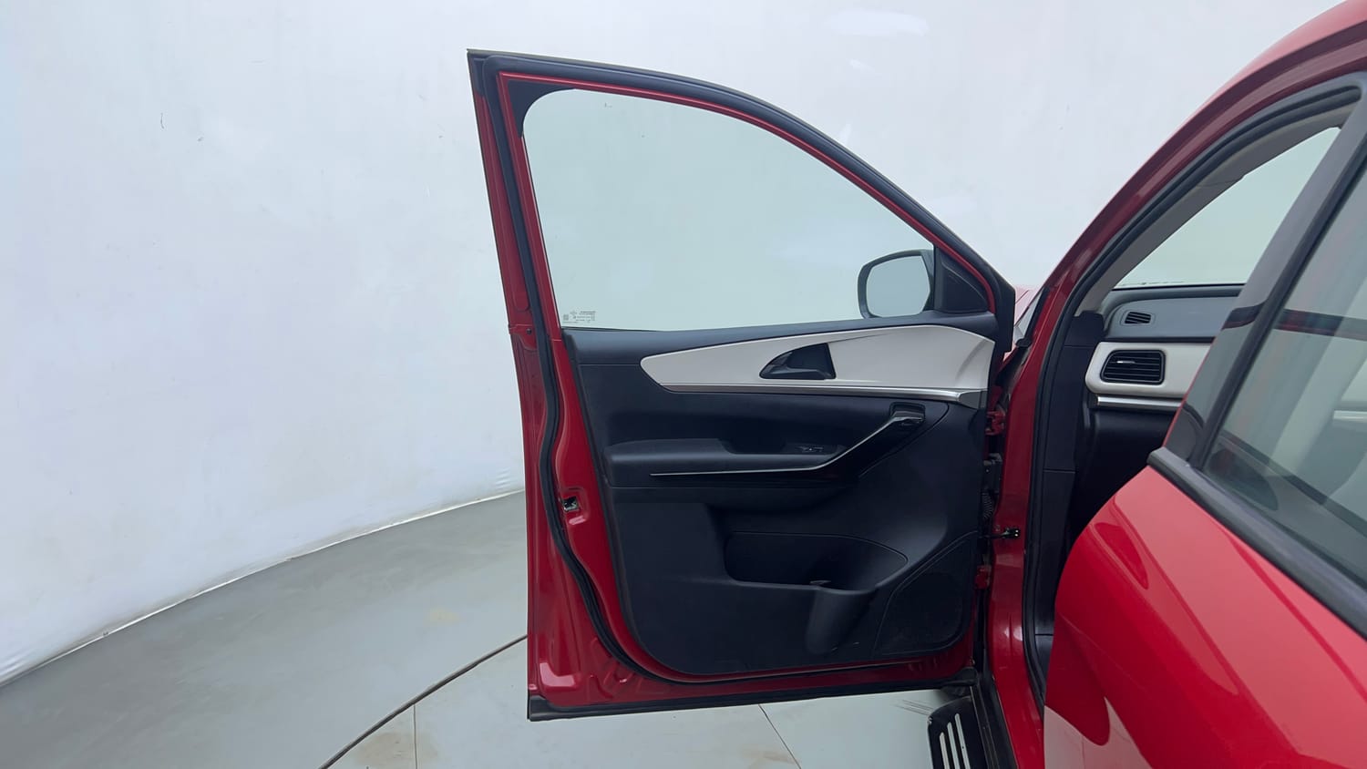Used 2022 Mahindra XUV700 AX 5 Petrol AT 5 STR Petrol Automatic interior LEFT FRONT DOOR OPEN VIEW