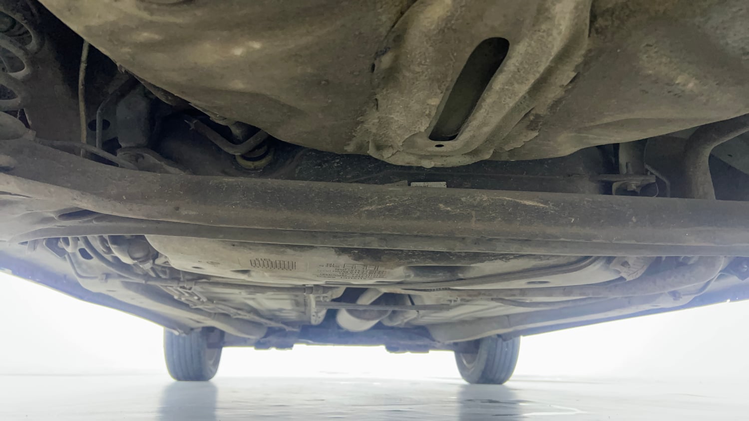 Used 2018 Maruti Suzuki Baleno Alpha Petrol+CNG (Outside Fitted) Cng Manual extra REAR UNDERBODY VIEW (TAKEN FROM REAR)