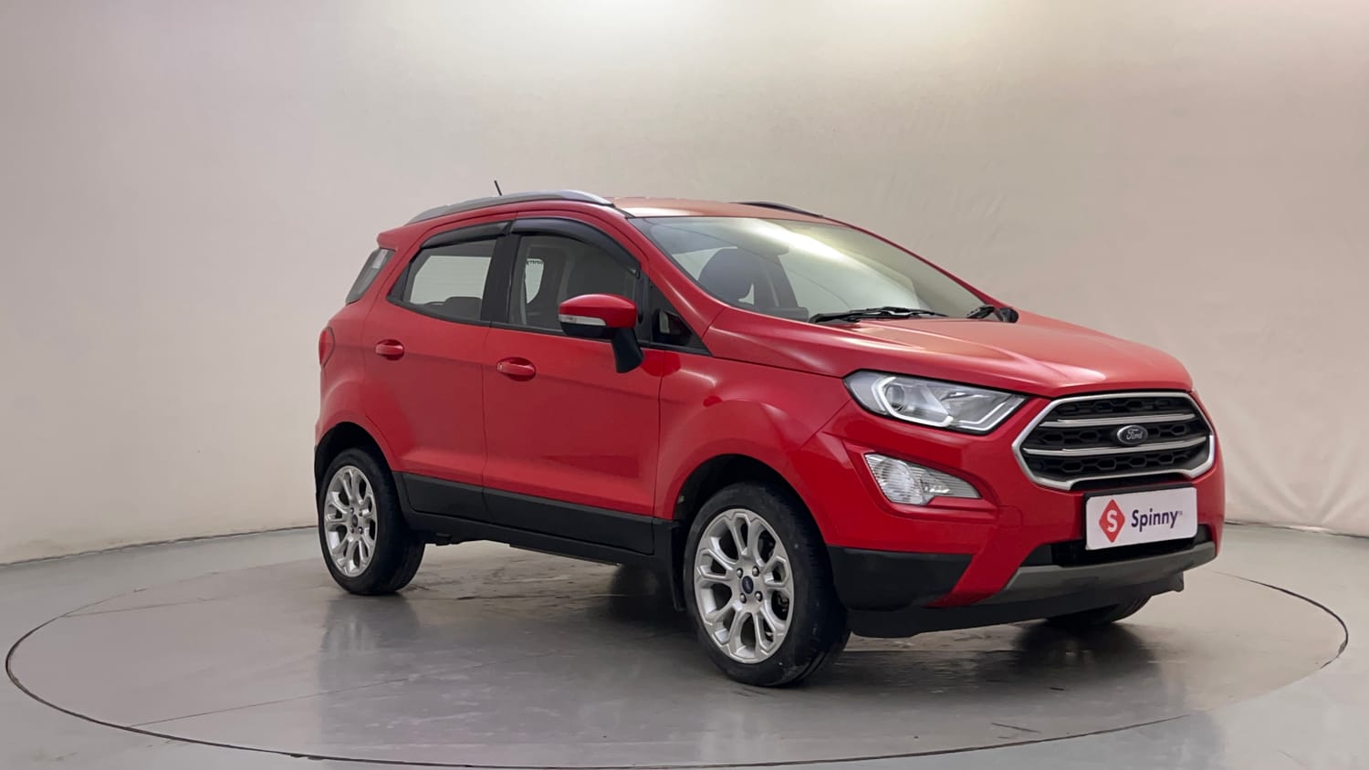 Used 2018 Ford EcoSport Titanium + 1.5L TDCi Diesel Manual exterior RIGHT FRONT CORNER VIEW