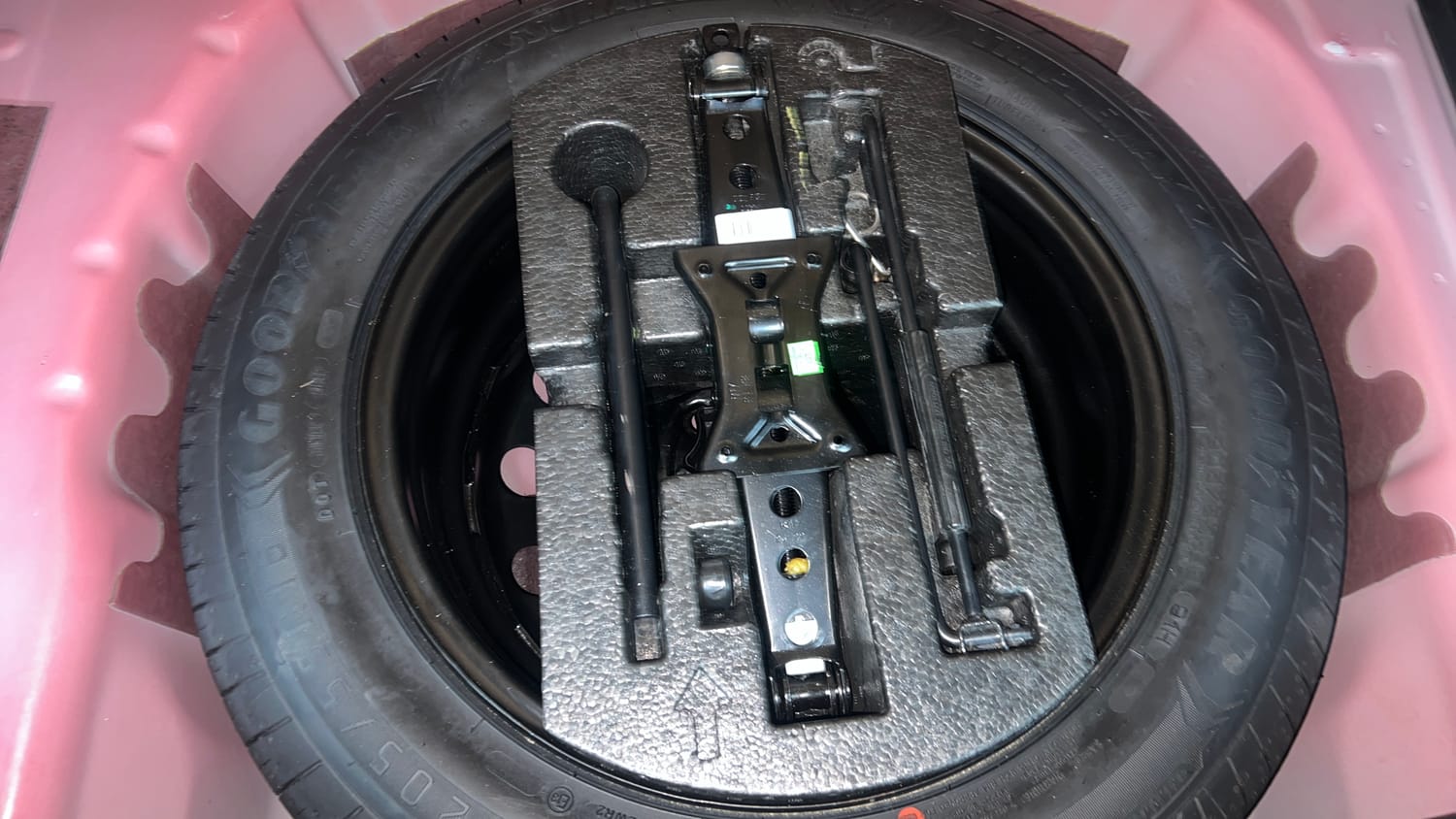 Used 2022 Skoda Kushaq Style 1.0L TSI AT Petrol Automatic tyres SPARE TYRE VIEW