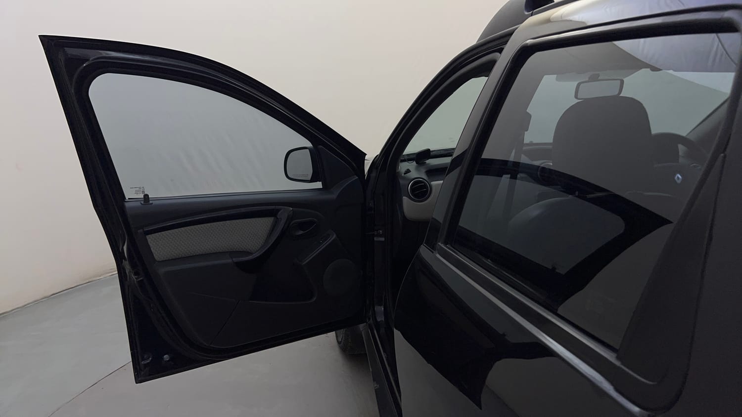 Used 2015 Renault Duster RxL Petrol Petrol Manual interior LEFT FRONT DOOR OPEN VIEW
