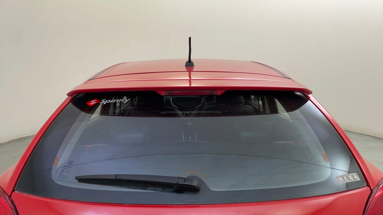 Used 2018 Maruti Suzuki Baleno Delta 1.2 Petrol Manual exterior BACK WINDSHIELD VIEW